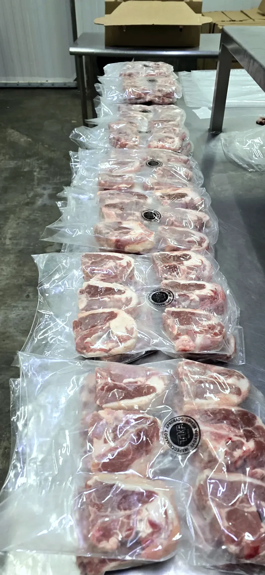 Cortes al vacío certificados TIF — Soma Meat Co